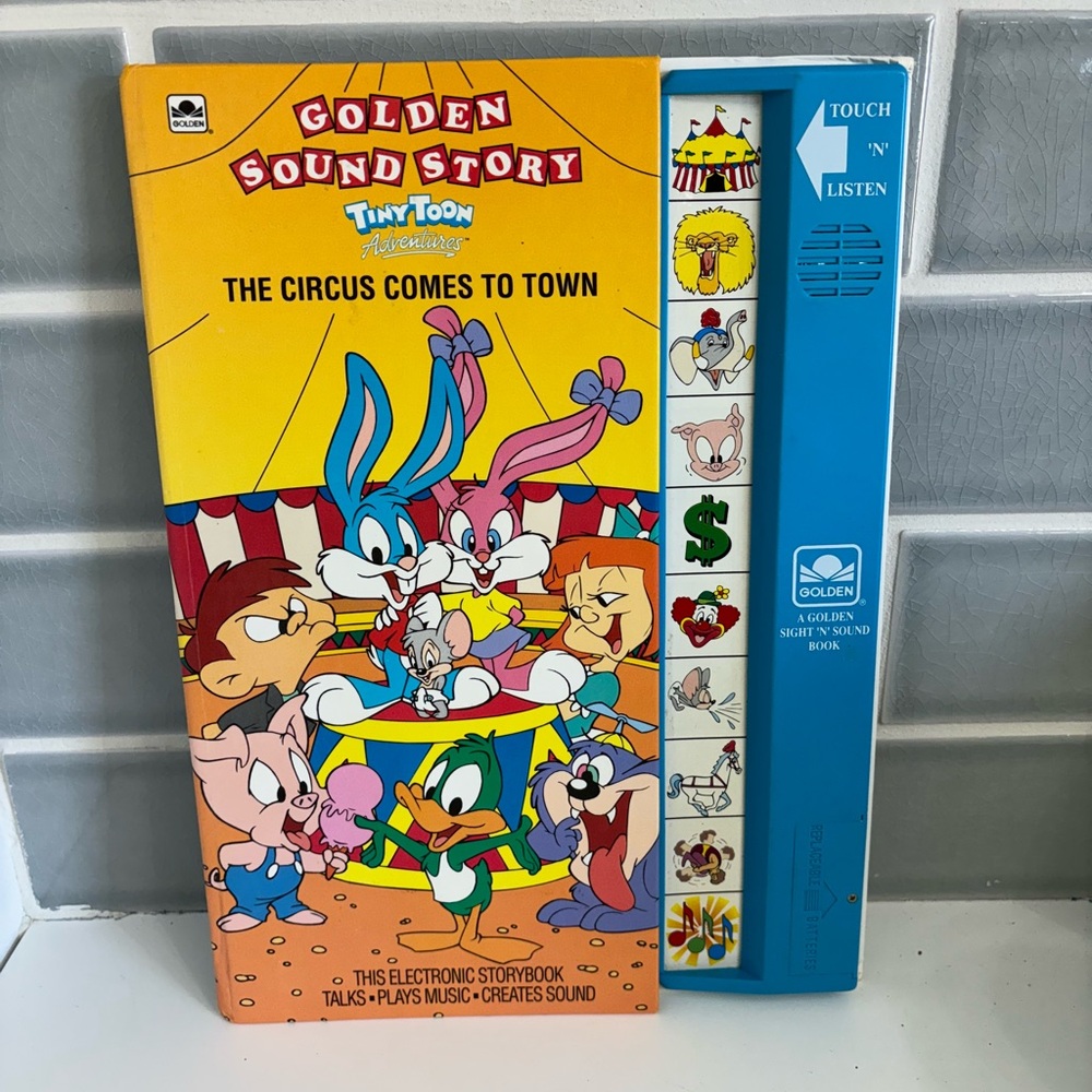 Golden Sound Story: The Circus Comes to Town Book